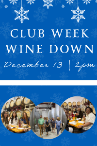 Club Week Wine Down