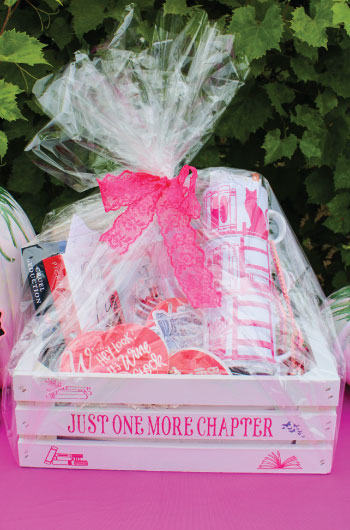 Just One More Chapter Raffle Basket