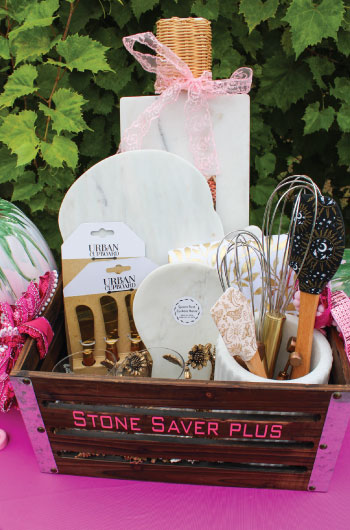 Stone Saver Plus Raffle Basket