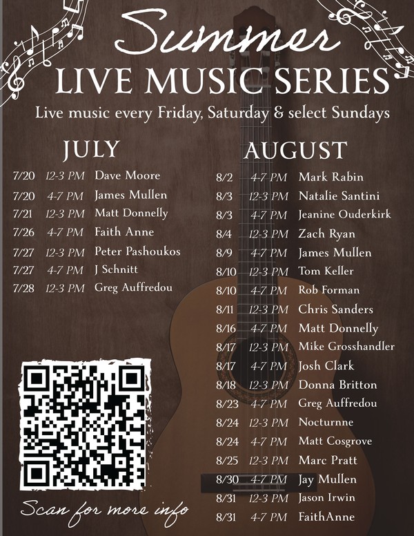 Live Music Schedule