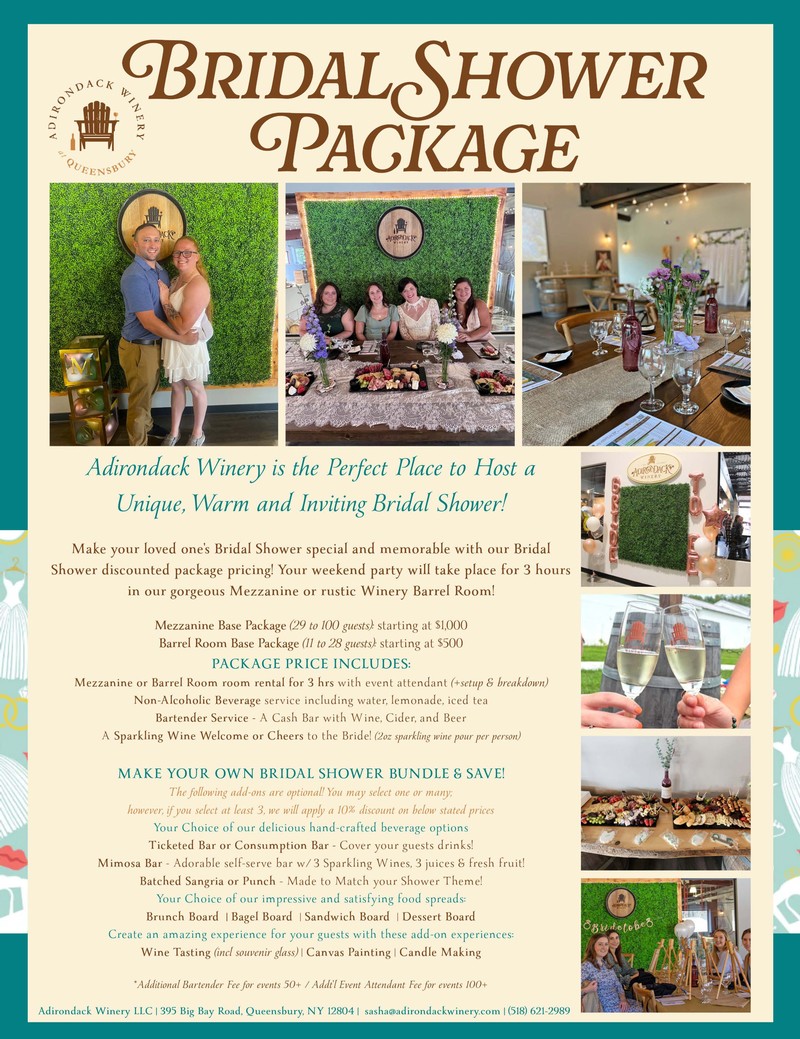 Bridal Shower Package