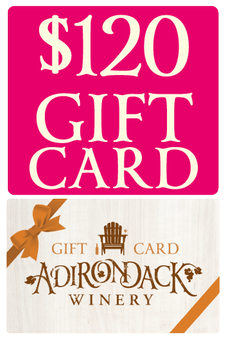 Adirondack Winery $120 Gift Certificate 1