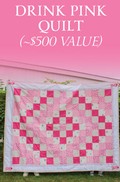 Drink Pink Raffle Ticket - Quilt