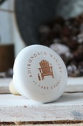 Logo White Porcelain Stopper